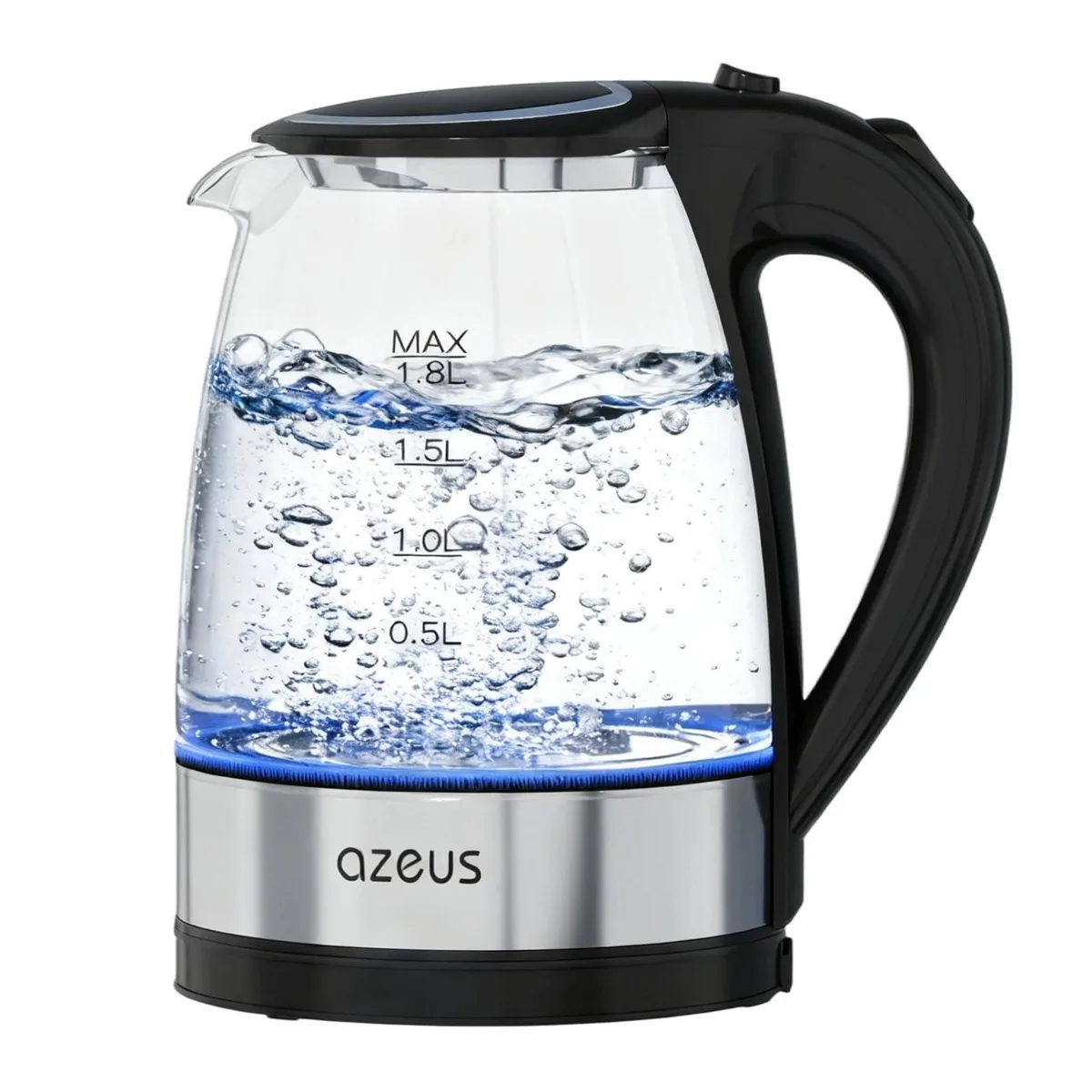 AZEUS CX-817 1.8L Electric Kettle White — product photo