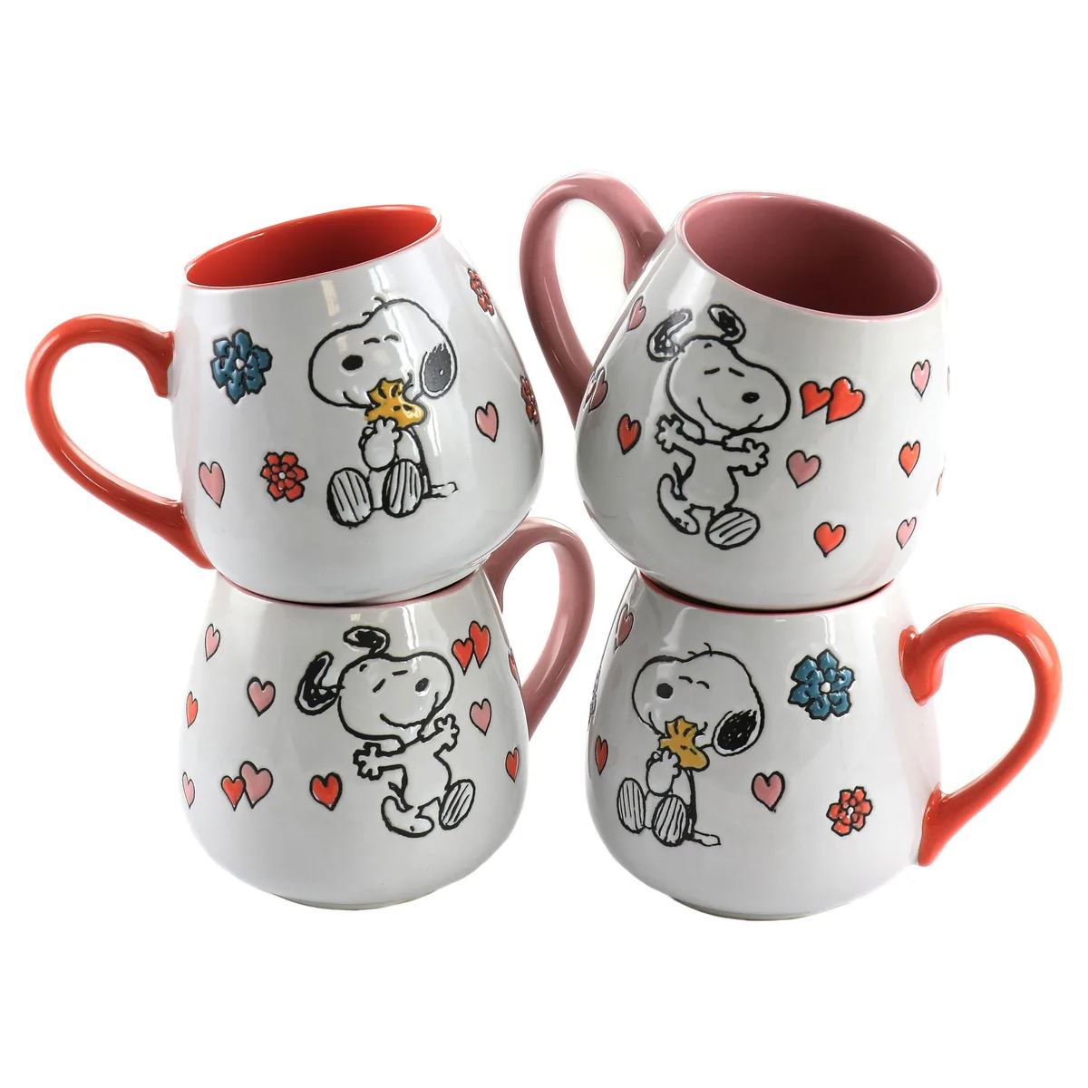 Peanuts Worldwide LLC Peanuts Worldwide LLC 510119196M 20 oz Stoneware Drinkware 4 Piece — product photo