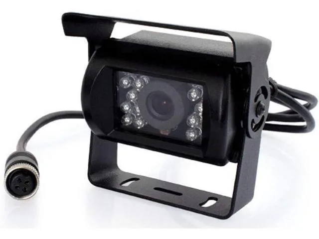 LORDWORLD LORDWORLD 4Pin CCD IR Rear View Camera 120° 18 IR IP68 12V/24V camera accessory — product photo