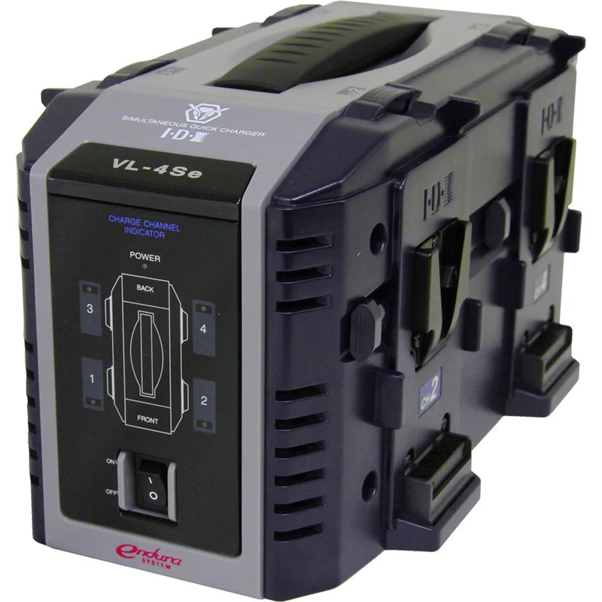 IDX System Technology IDX System Technology VL4Se 4-Channel Simultaneous V-Mount Li-Ion Charger — product photo