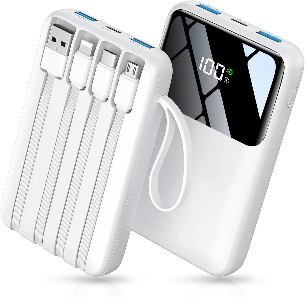 WOOJONG WOOJONG 15000mAh Power Bank 22.5W White — product photo