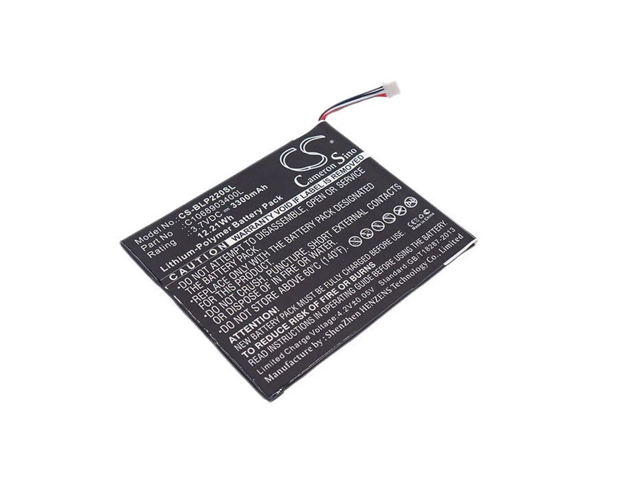  Cameron Sino 680BT replacement battery 3300mAh 12.21Wh — product photo