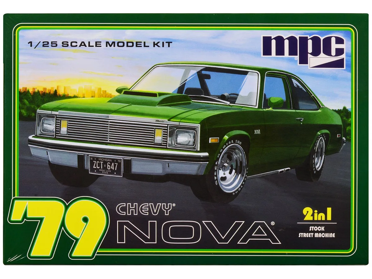 Mpc Mpc 1979 Chevrolet Nova 2-in-1 Kit 1/25 Scale Model — product photo