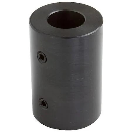 Carbon steel rigid shaft coupling, one-piece, 3 inch length