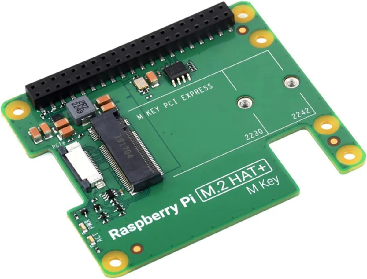 MCDODO MCDODO Official Pi PCIe to M.2 HAT for Raspberry Pi 5 2230/2242 NVMe — product photo