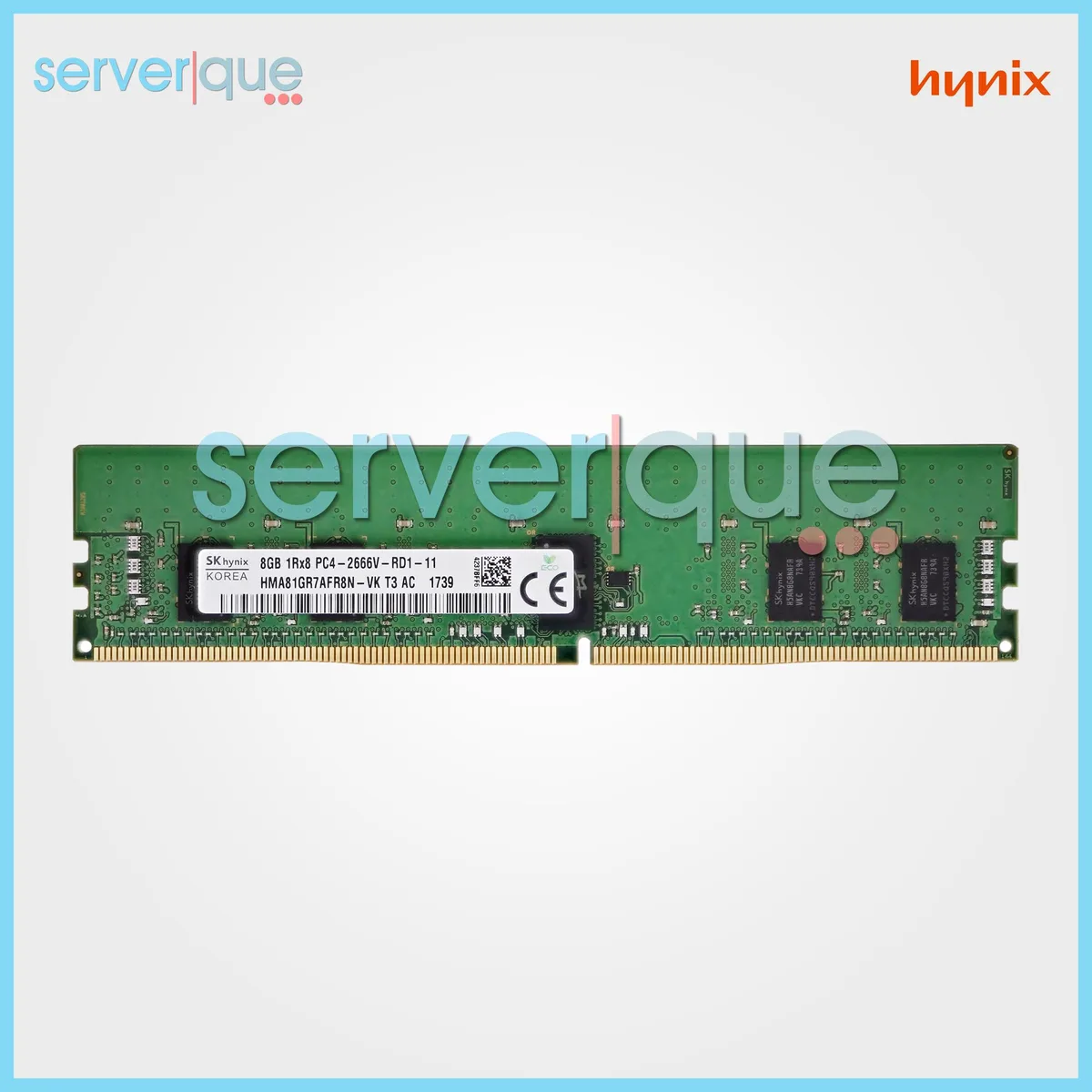 SK hynix SK hynix HMA81GR7AFR8N-VK 8GB DDR4-2666 ECC Registered CL19 288-Pin desktop RAM — product photo