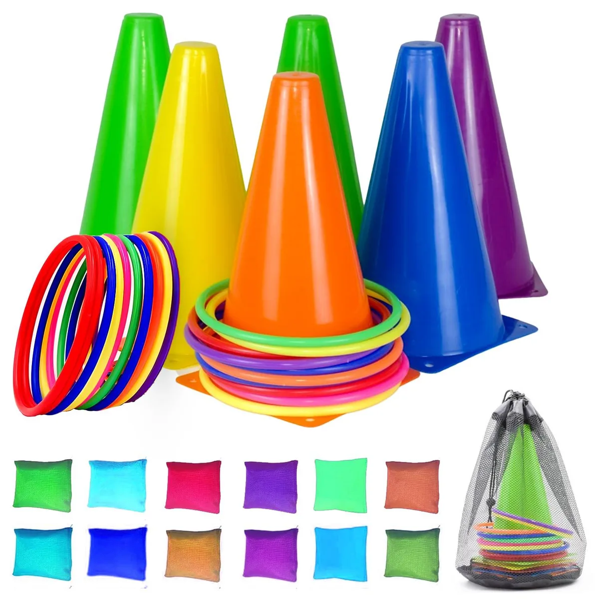  Worry Free Gadgets CCCRT-01 31 Pcs Ring Toss Game Set — product photo