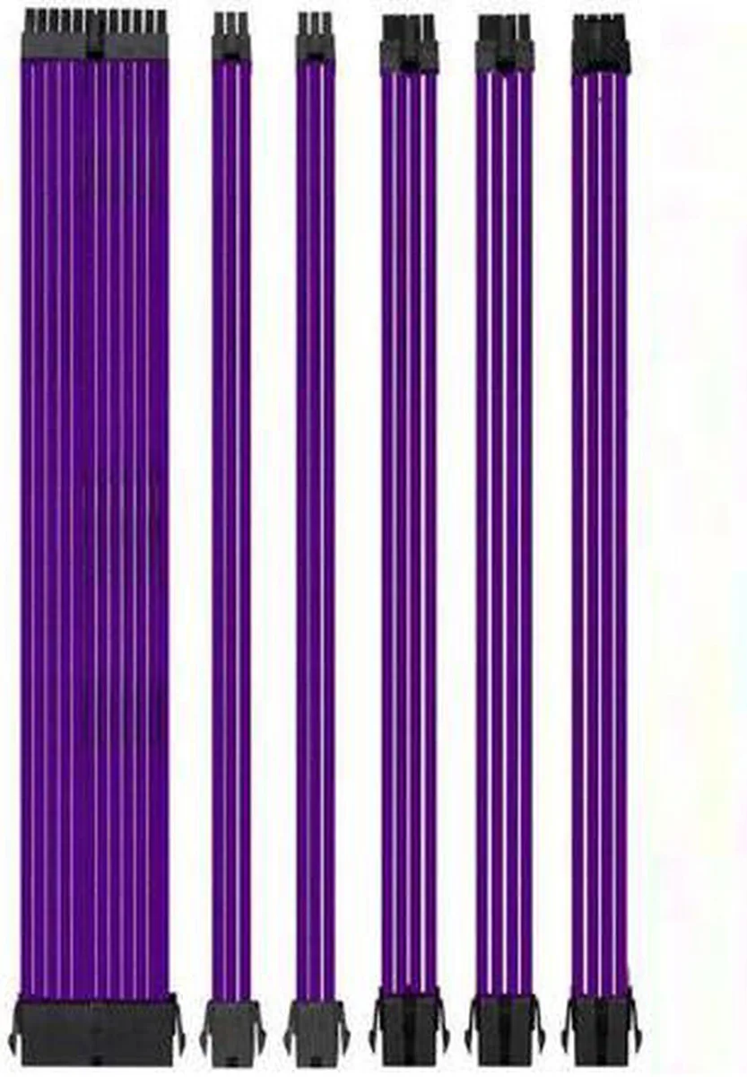 Corn Electronics Corn Electronics 18AWG Purple Internal Power Cable Kit 300mm — product photo