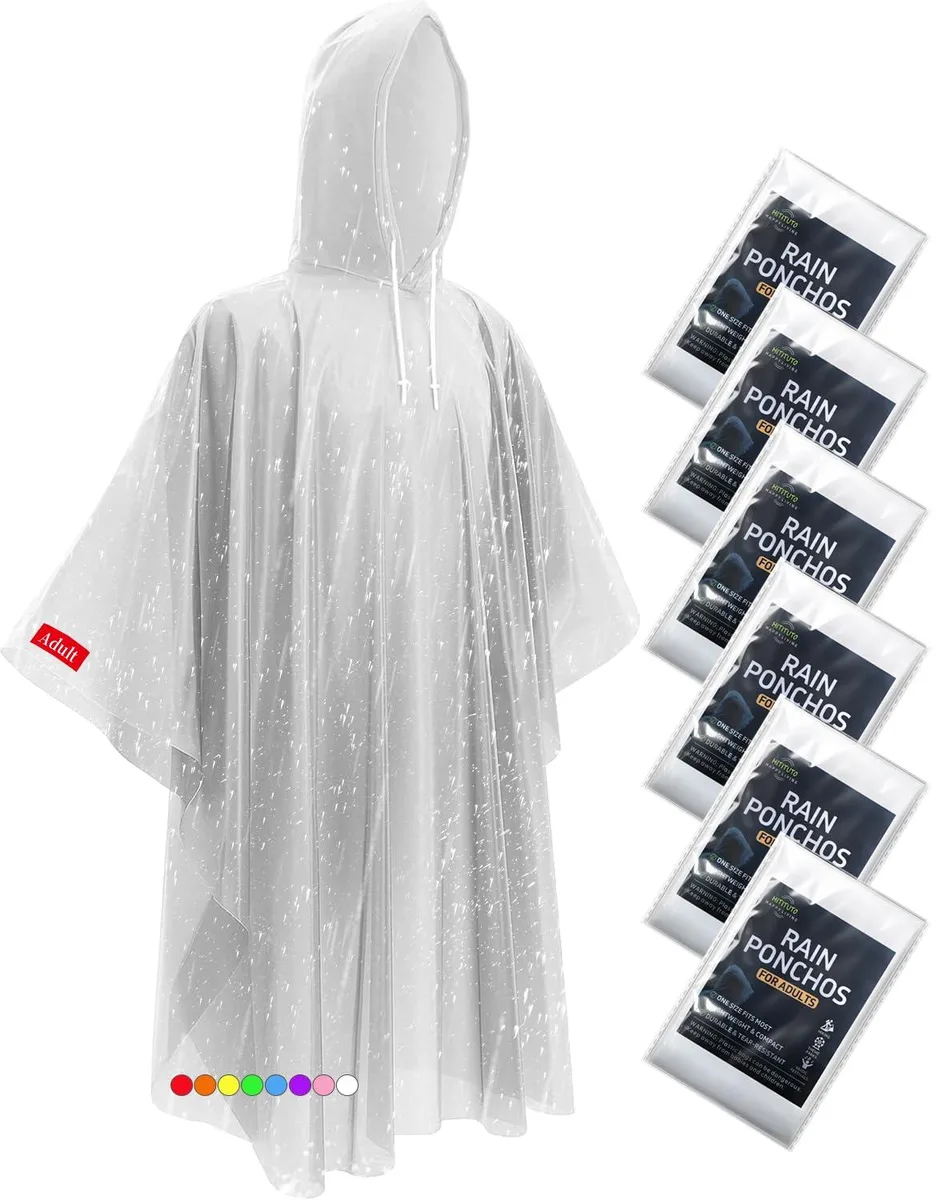Hitituto Adult-6clear Men's Outerwear Clear 6 Pack — product photo