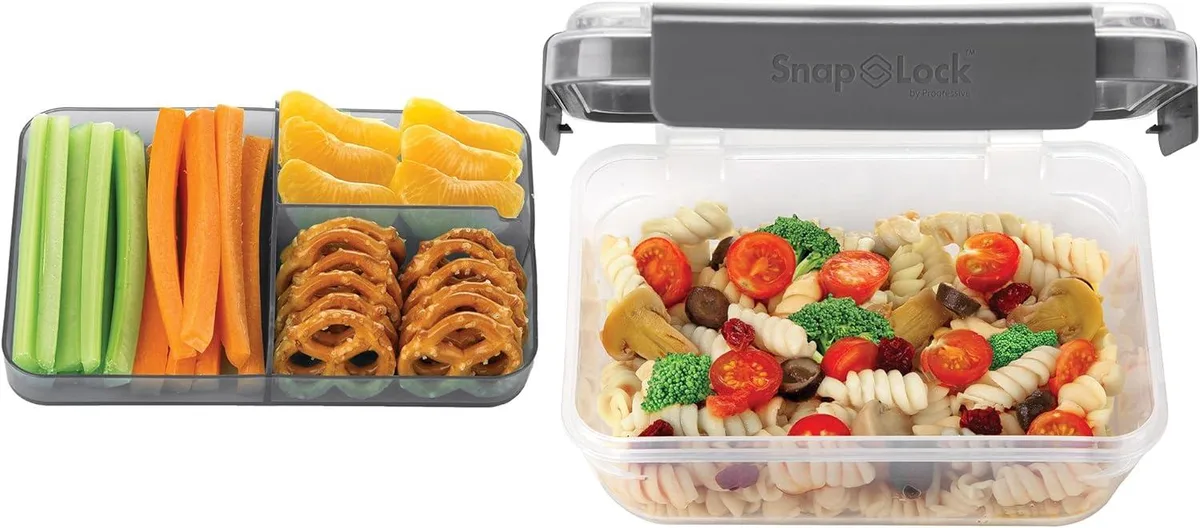 Progressive International Progressive International Bento To-Go Gray 1021 food storage — product photo