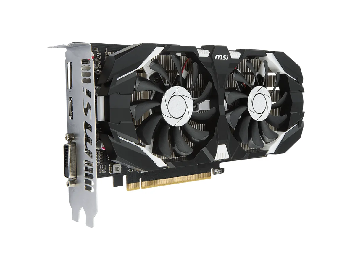 MSI MSI GeForce GTX 1050 Ti BiaoFeng 4GV1 graphics card — product photo
