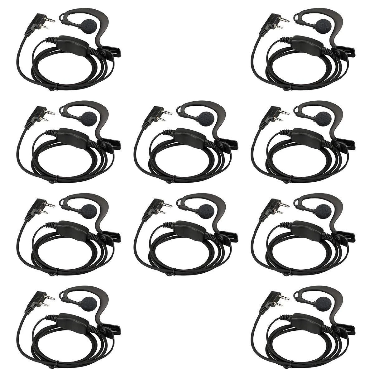 KEHIPI KEHIPI Two-Way Radio Earpiece Case of 10 — product photo