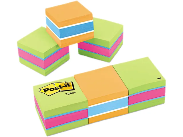 Post-it Post-it 2051-3PK Sticky Note Cubes, 3 x 400-Sheet Pads — product photo