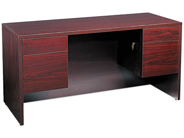 HON HON 10565NN 10500 Series Kneespace Credenza 60w x 24d Mahogany — product photo