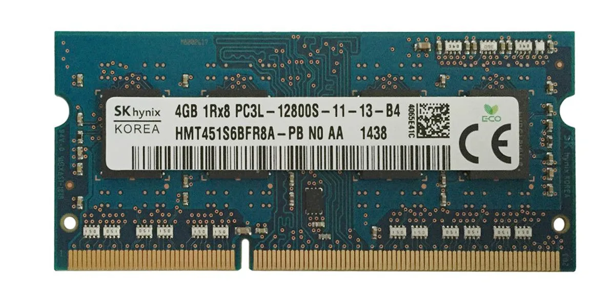 SK hynix SK hynix HMT451S6BFR8A-PB 4GB DDR3 1600 CL11 1.35V laptop RAM — product photo