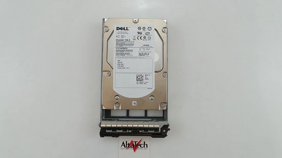 DELL DELL XX518 146GB 15000 rpm SAS 3.5" internal hard drive — product photo