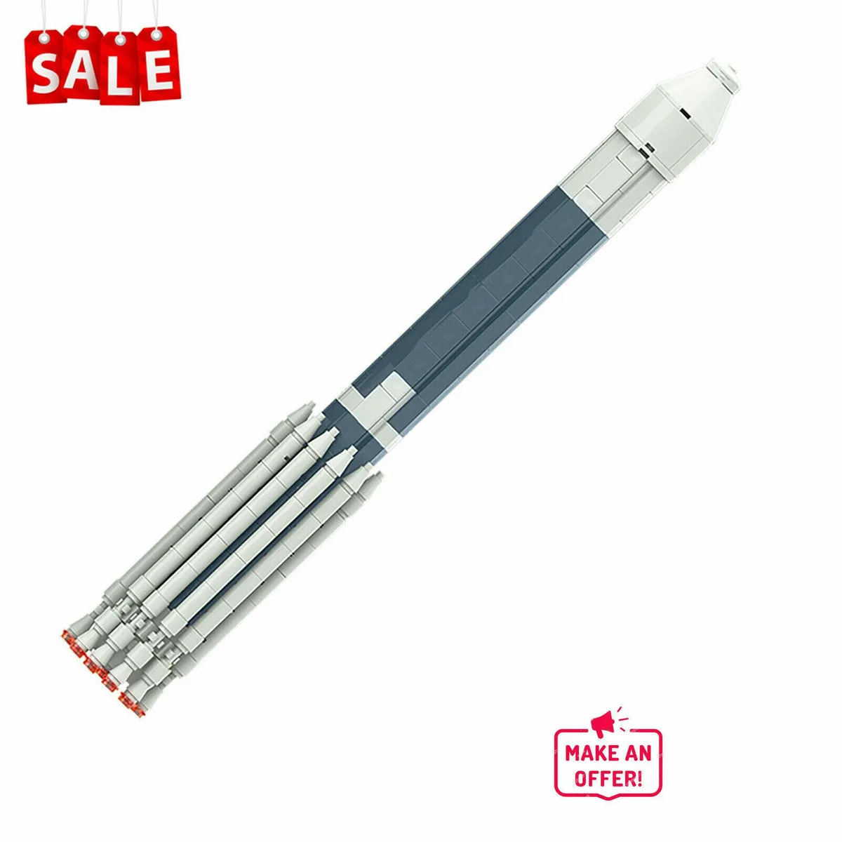 ZITIANYOUBUILD ZITIANYOUBUILD MOC-54675 Delta II Rocket 403 Pieces Building Toys — product photo