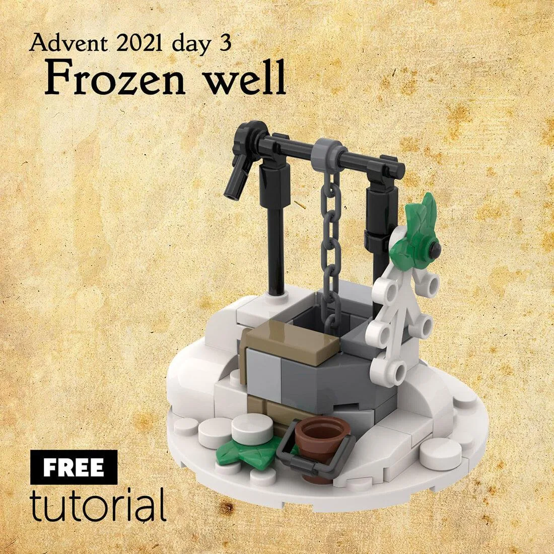 ZITIANYOUBUILD ZITIANYOUBUILD MOC-96253 Medieval Frozen Well 52 Parts — product photo