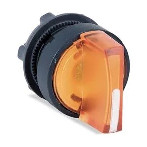 Schneider Electric Schneider Electric ZB5AK1253 Selector Switch 22 mm Yellow 2 Position — product photo