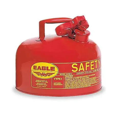 EAGLE EAGLE 2 Gallon Safety Can Type I Red Steel 11 1/4 in — product photo