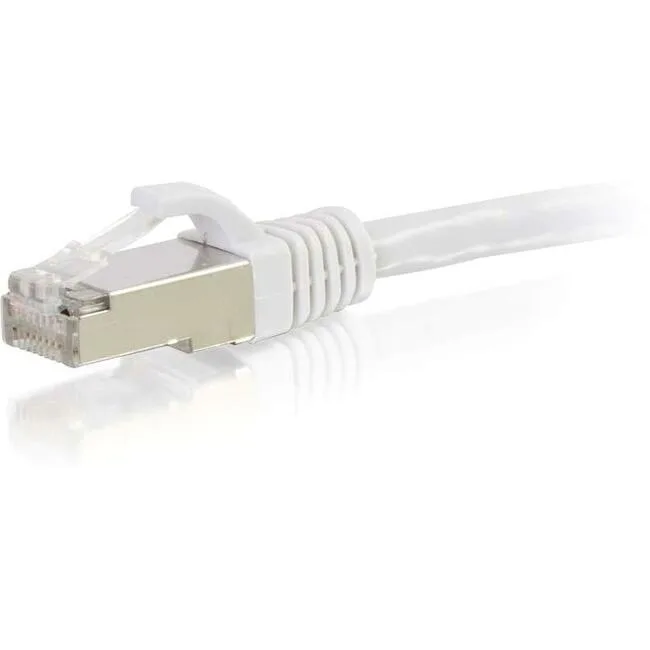 Cables To Go Cables To Go 00925 Cat6 Shielded Snagless Network Ethernet Cable 14 ft White — product photo