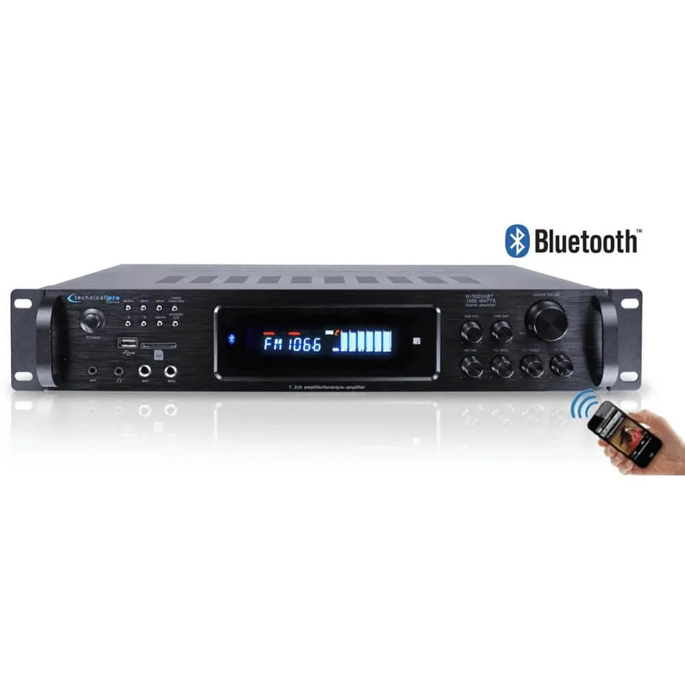 Technical Pro Technical Pro H3502URBT 500 W Hybrid Amplifier Receiver — product photo