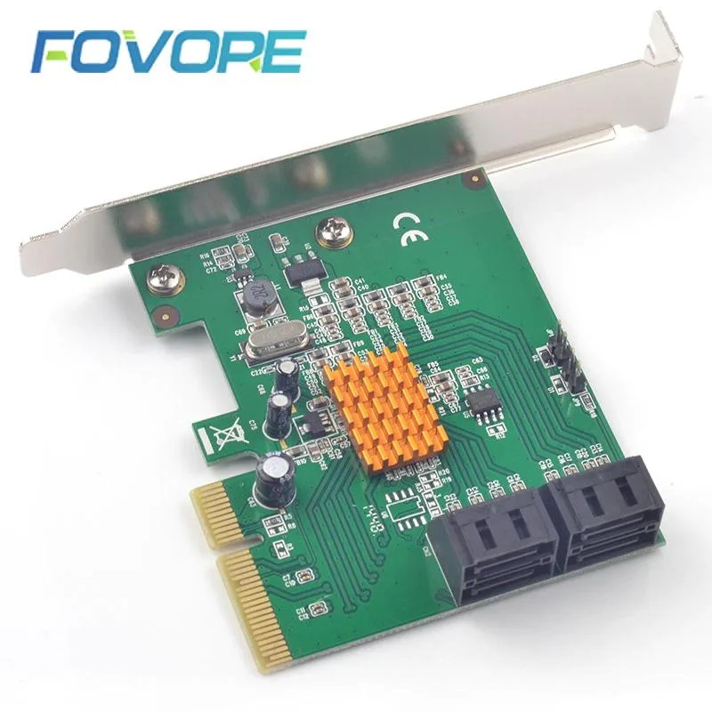 YINGHUA YINGHUA RAID PCIe to 4 Port SATA 3.0 Expansion Card — product photo