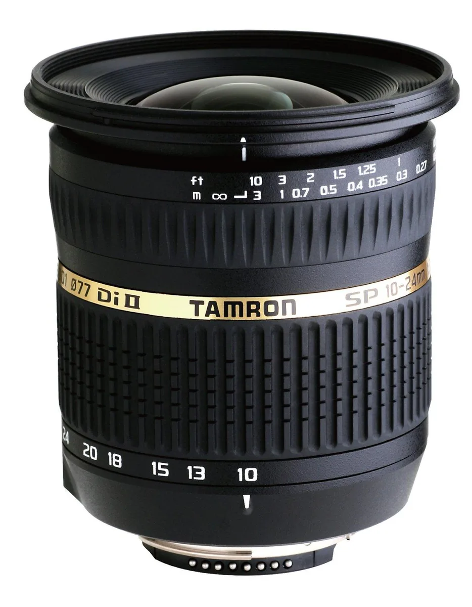 Tamron Tamron B001S 10-24mm f/3.5-4.5 SP Di II LD Aspherical IF Lens camera kit — product photo