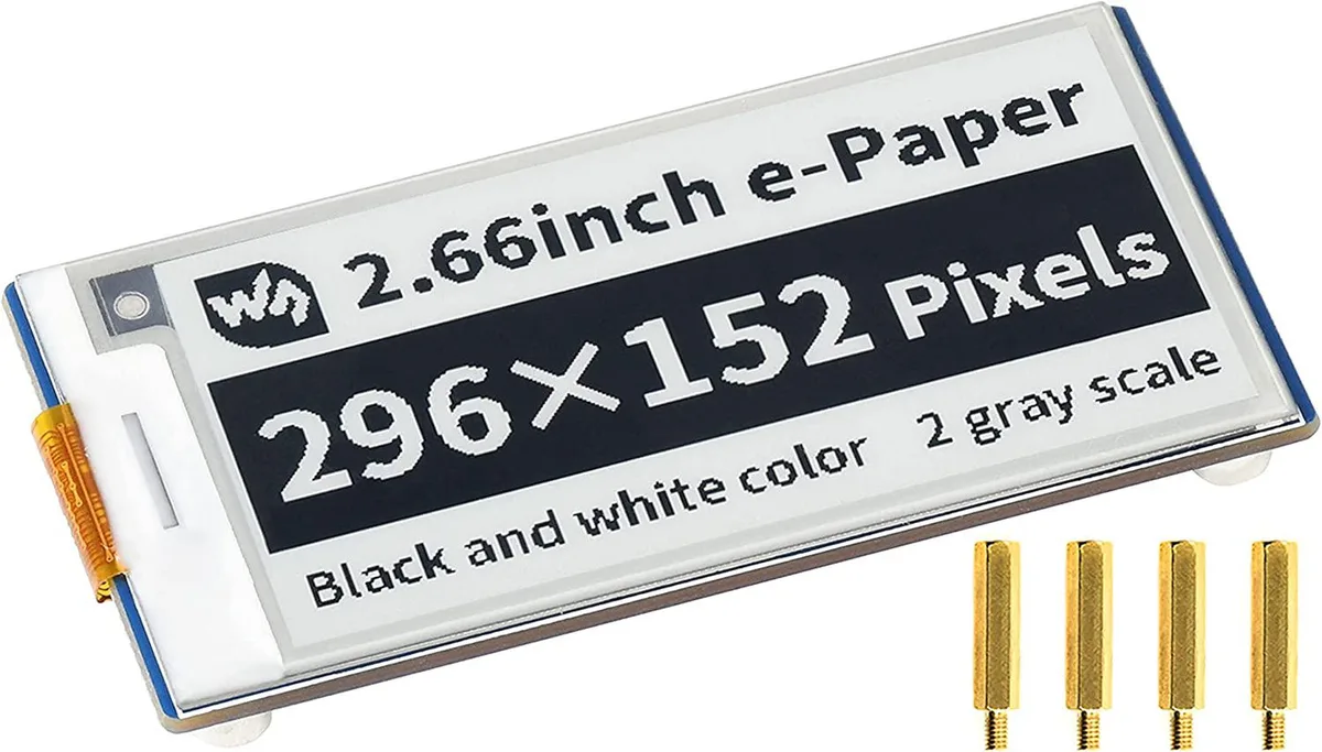 WaveShare WaveShare 2.66inch E-Paper Display Module 296×152 SPI — product photo