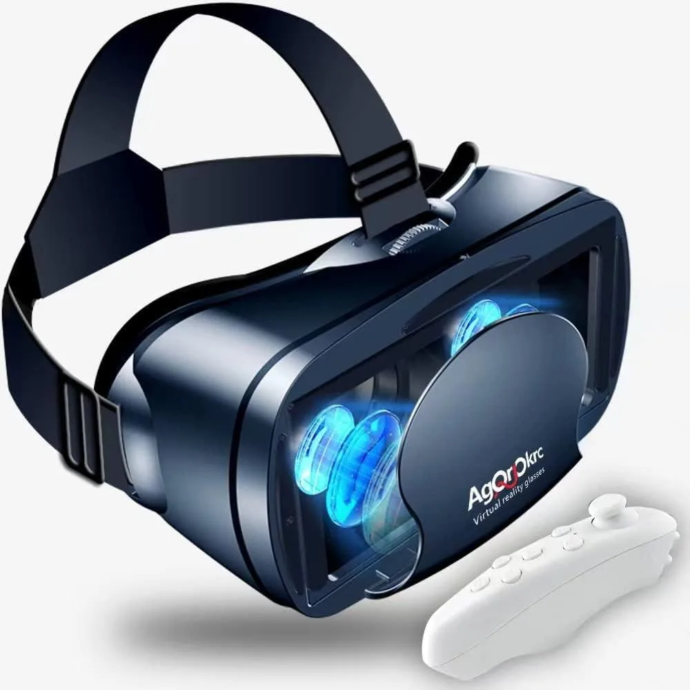PUSABIYOU VR Headset 120° FOV Black 5–7.0" Phone — product photo