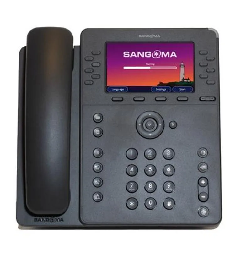 Sangoma Technologies Corporation Sangoma Technologies Corporation 1TELP330LF 12-line VoIP phone 4.3" 480x272 IPS WiFi Bluetooth — product photo