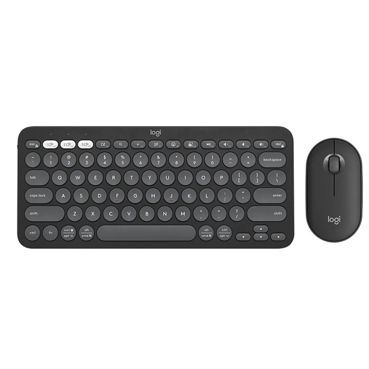 Logitech Logitech Pebble 2 Combo Wireless Keyboard &amp; Mouse Black — product photo