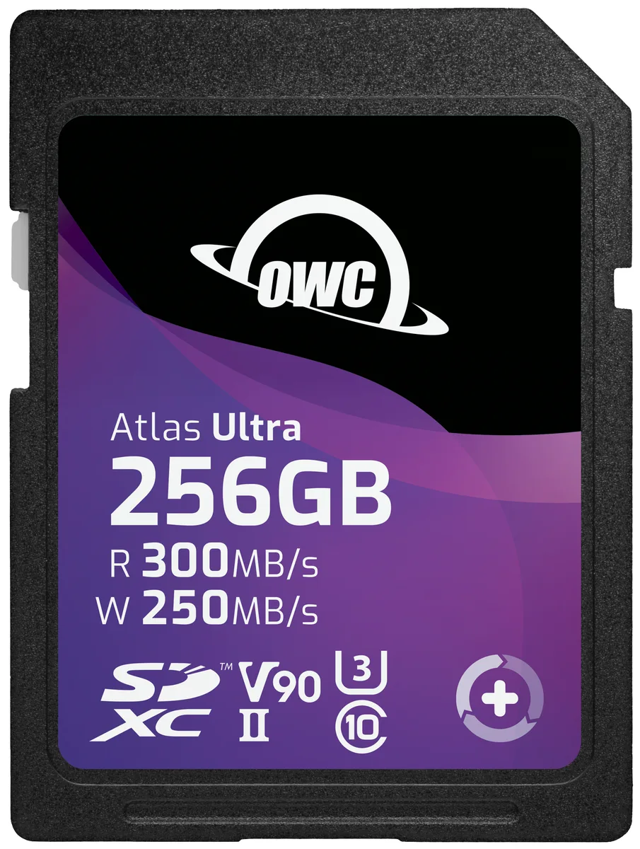 OWC OWC Atlas Ultra SDXC 256GB V90 Memory Card OWCSDV90U0256 — product photo