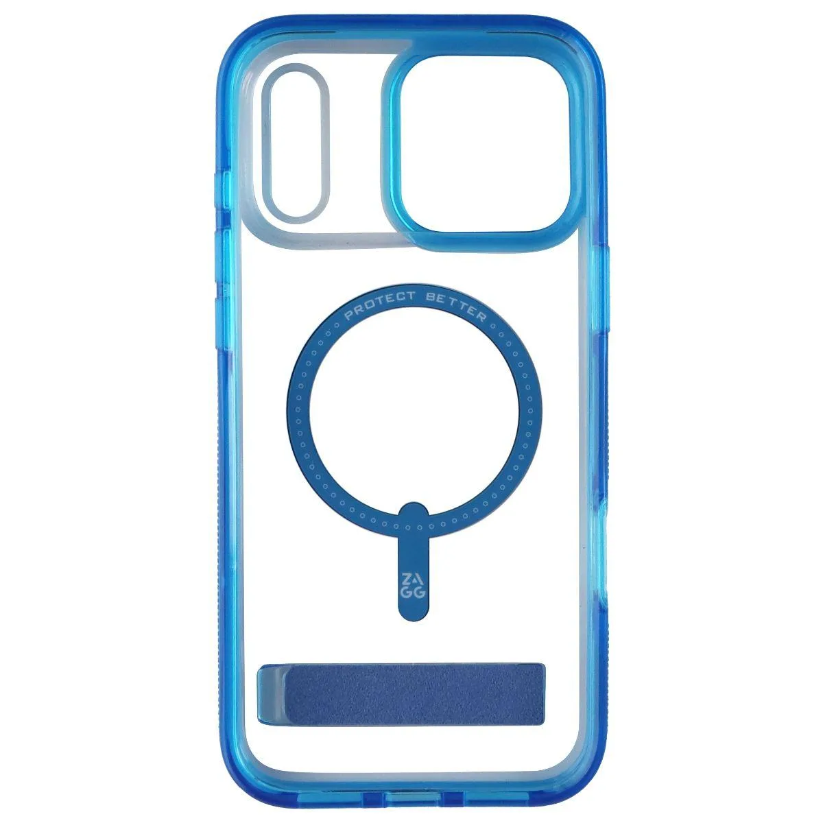 ZAGG ZAGG Santa Cruz Snap Kickstand Case for MagSafe iPhone 17 Pro Max Blue — product photo