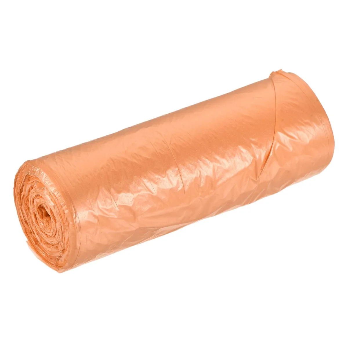 MECCANIXITY 4 gal Plant Starch Trash Bags Orange 20 Count — product photo