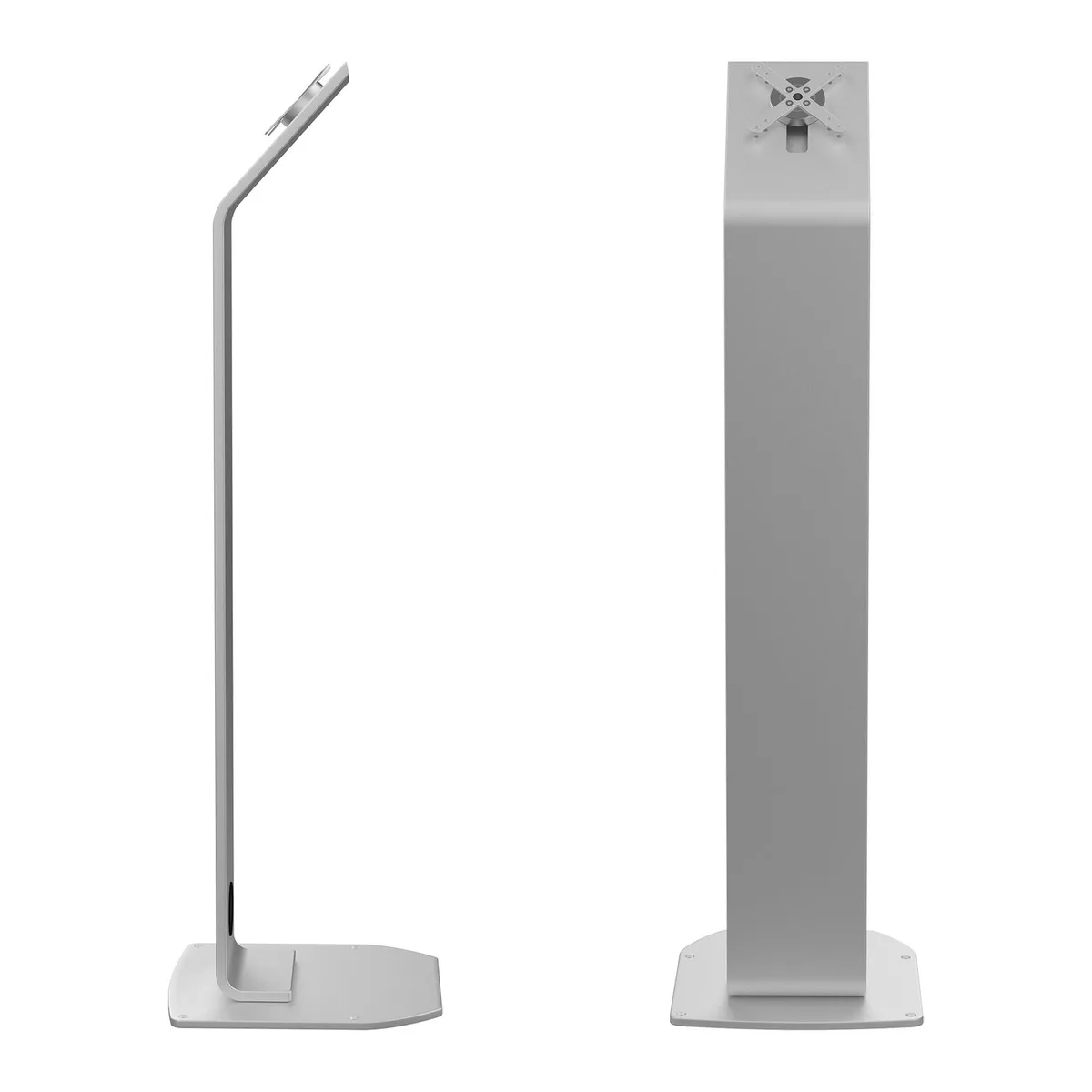 CTA Digital CTA Digital Heavy-Duty VESA Floor Stand Kiosk Silver 50 inch 33 lb 10-32 inch — product photo