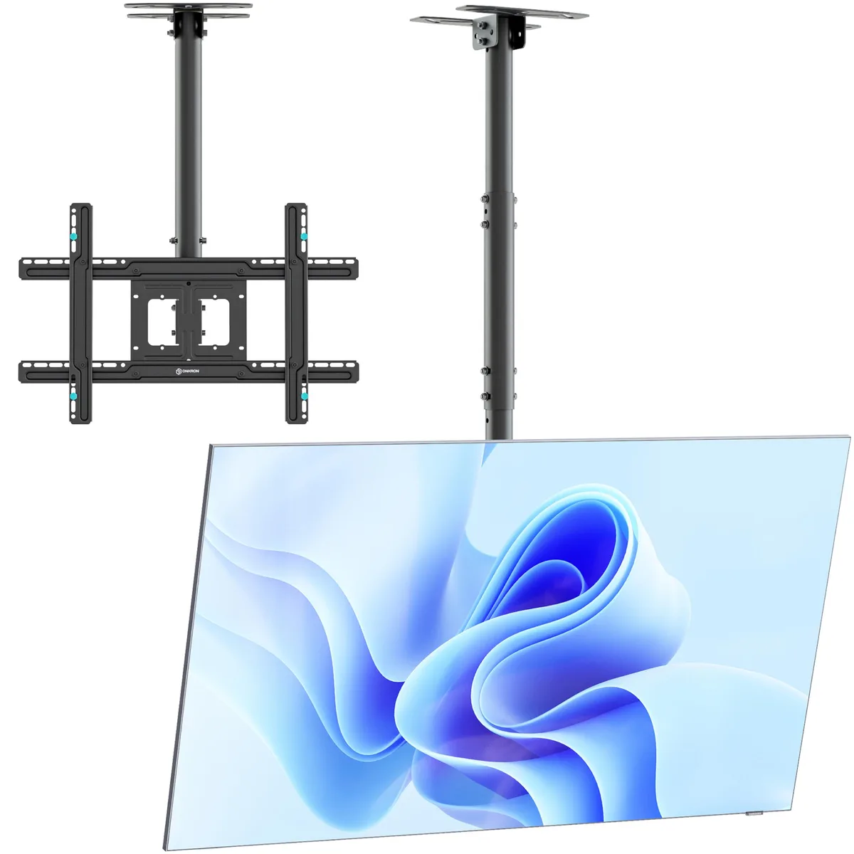 ONKRON ONKRON N1L-B ceiling TV mount 32-80 inch 150 lbs — product photo