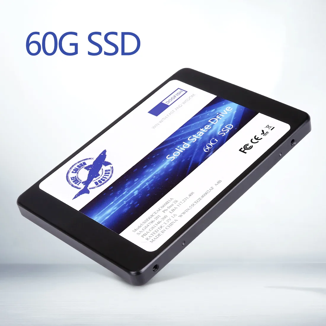 Dogfish Technology Dogfish Technology 2.5"-SATA III-60GB internal SSD — product photo