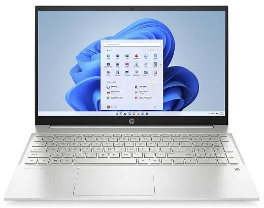HP HP Pavilion 15-EG2000 Laptop 15.6" Core i7-1255U 16GB RAM 16GB SSD Windows 11 Pro Silver — product photo