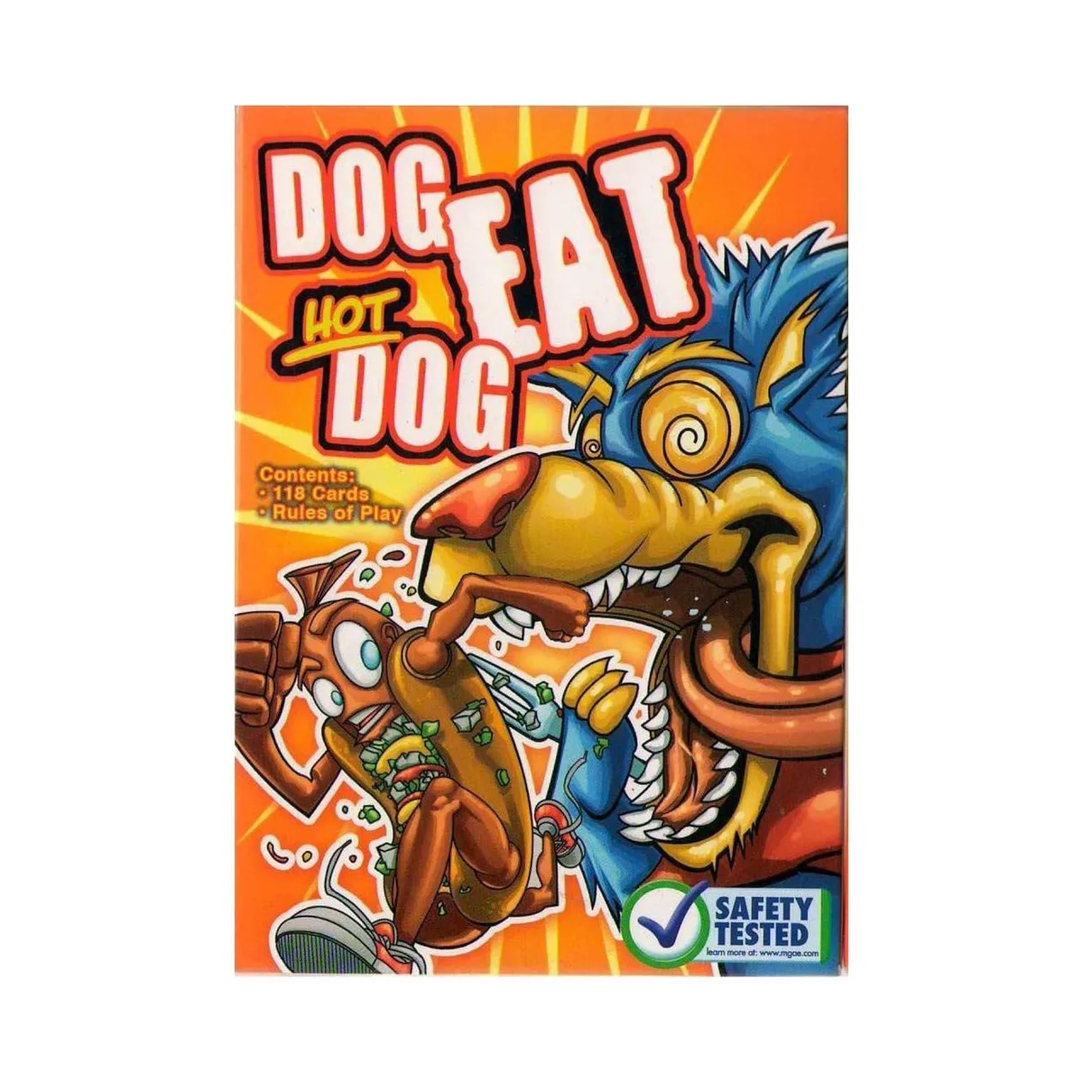 MGA Entertainment MGA Entertainment Dog Eat Hot Dog Card Game 118 Cards — product photo