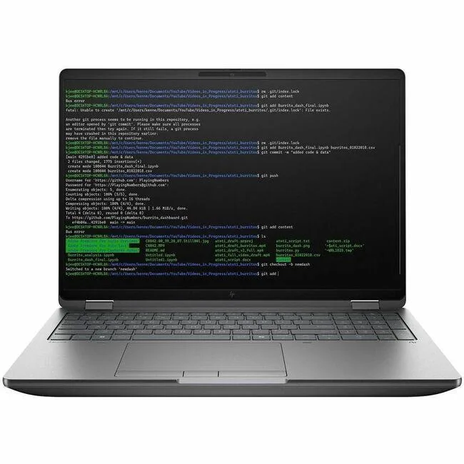 HP HP ZBook Fury G1i 16 64 GB 1 TB Intel Core Ultra 9 285HX — product photo