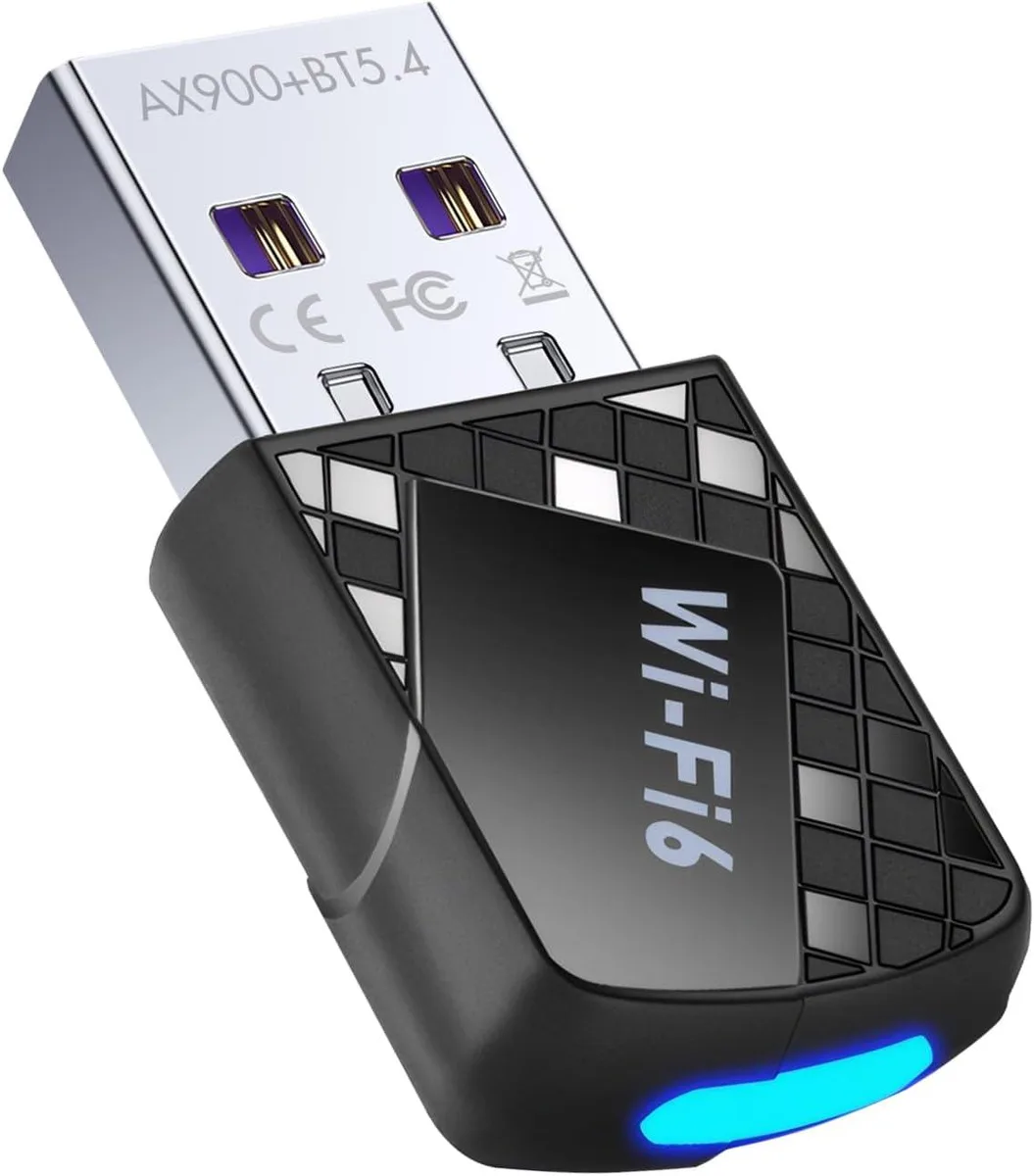 AUTYUE AUTYUE USB Wi-Fi 6 & Bluetooth 5.4 Adapter AX900 Dual Band — product photo