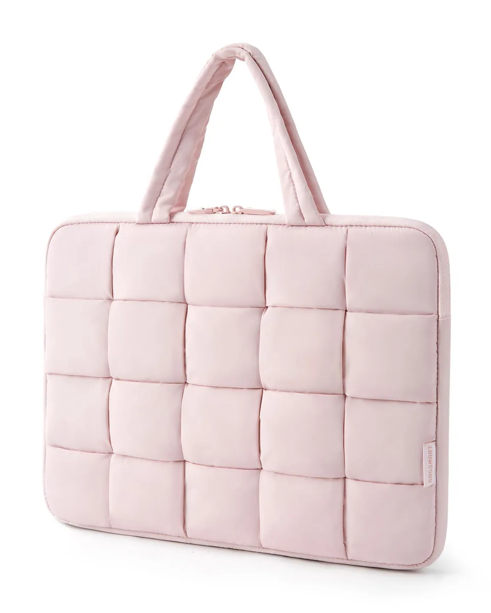 BAGSMART 13-14 Inch Laptop Sleeve Pink — product photo