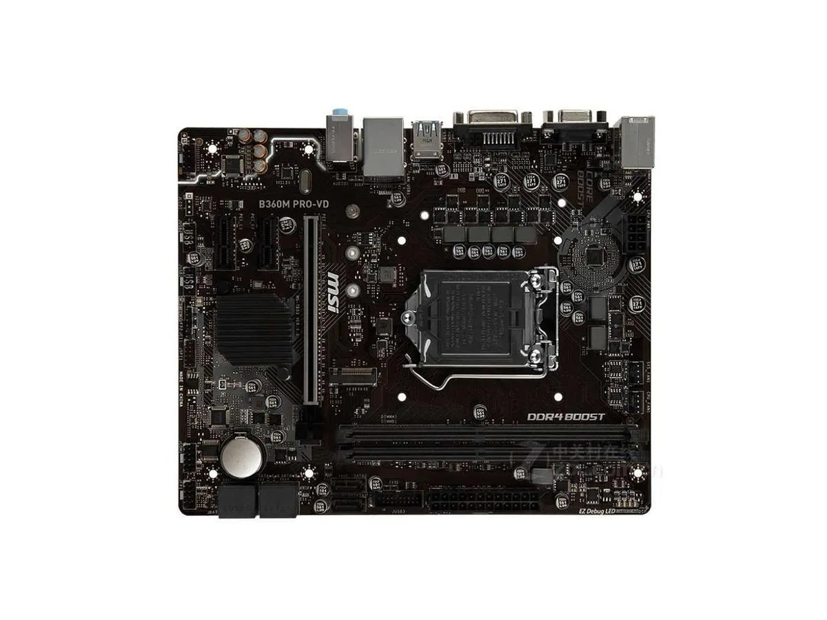 MSI MSI B360M PRO-VD LGA 1151 DDR4 32GB Micro ATX Motherboard — product photo