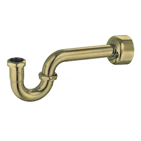 KINGSTON BRASS KINGSTON BRASS CC8143 1-1/4 inch Brass P-Trap 18 Gauge Antique Brass equipment — product photo