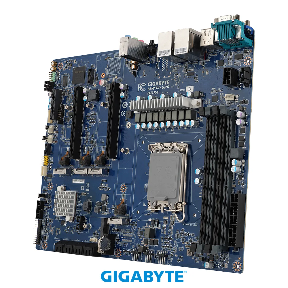 GIGABYTE GIGABYTE MW34-SP0 server motherboard LGA 1700 DDR4 3200 — product photo