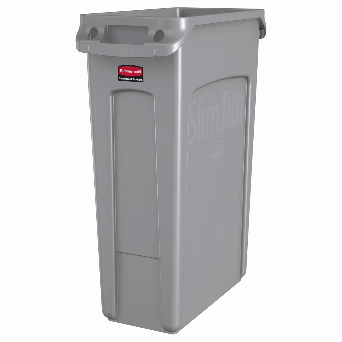  Rubbermaid FG354060GRAY 23 Gallon Gray Garbage Can 11x22x30 in — product photo