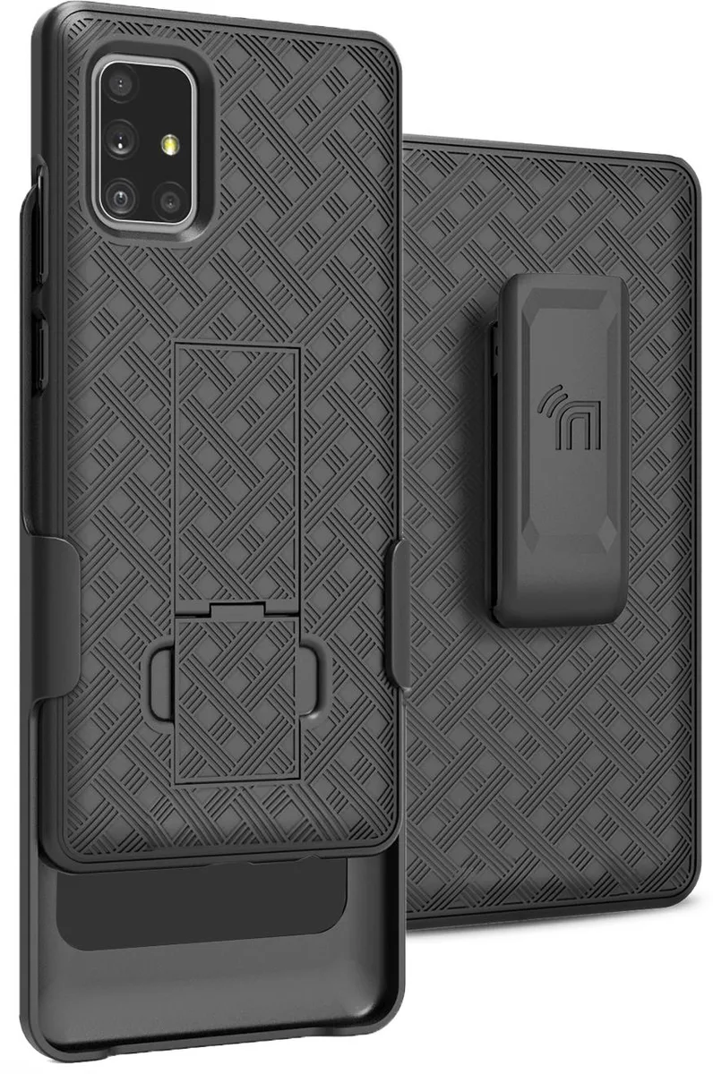 Nakedcellphone Nakedcellphone Special Ops Rugged Shield Tactical Phone Case for Iris Connect Phone SH4650 Matte Black — product photo