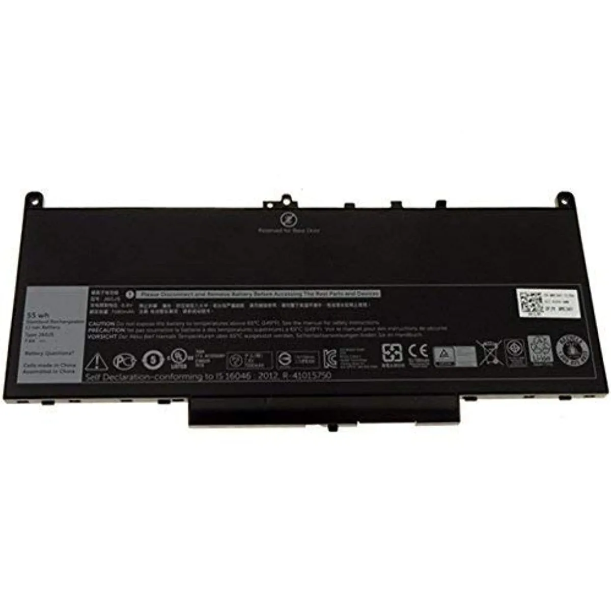 Thinkstar Thinkstar J60J5 55Whr 7.6V 7237mAh laptop battery for Dell Latitude E7270 E7470 — product photo
