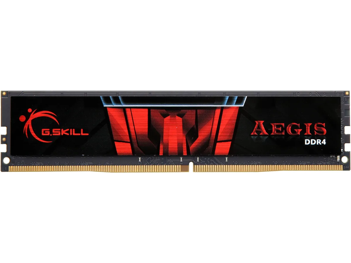 G.SKILL G.SKILL Aegis F4-2400C17S-16GIS 16GB DDR4 2400 CL17 desktop RAM — product photo